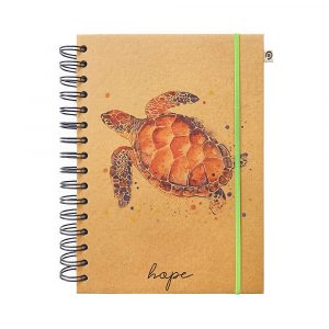 Paperclip Product - Lined notebook TURTLE