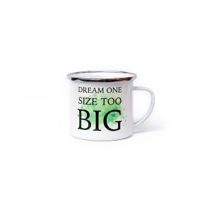 Paperclip Product - Enamel mug TOO BIG