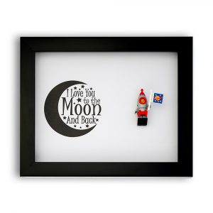 Paperclip Product - Lego frame TO THE MOON