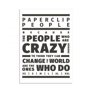Paperclip Product - Postcard PEOPLE