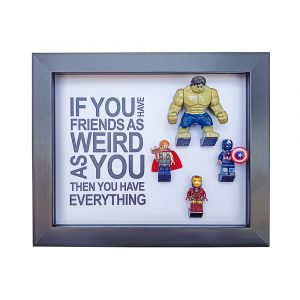 Paperclip Product - Lego frame WEIRD FRIENDS