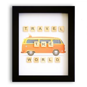 Paperclip Product - Scrabble frame COMBI
