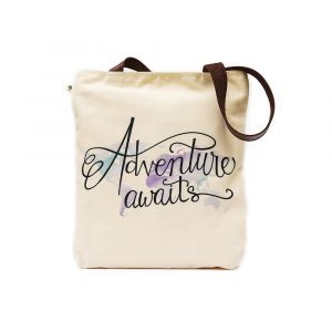 Paperclip Product - Tote bag ADVENTURE AWAITS