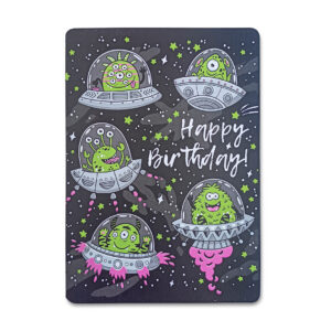 Paperclip Product - Greeting card ALIENS