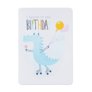 Paperclip Product - Greeting card CROCO