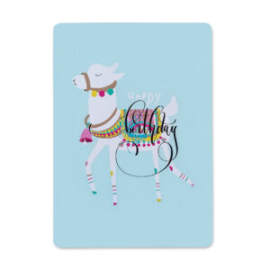 Paperclip Product - Greeting card BIRTHDAY LAMA