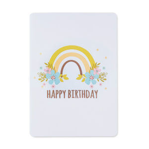 Paperclip Product - Greeting card RAINBOW