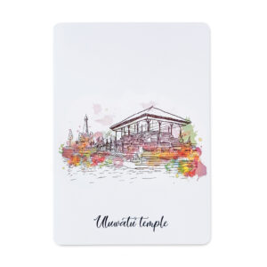 Paperclip Product - Greeting card ULUWATU TEMPLE
